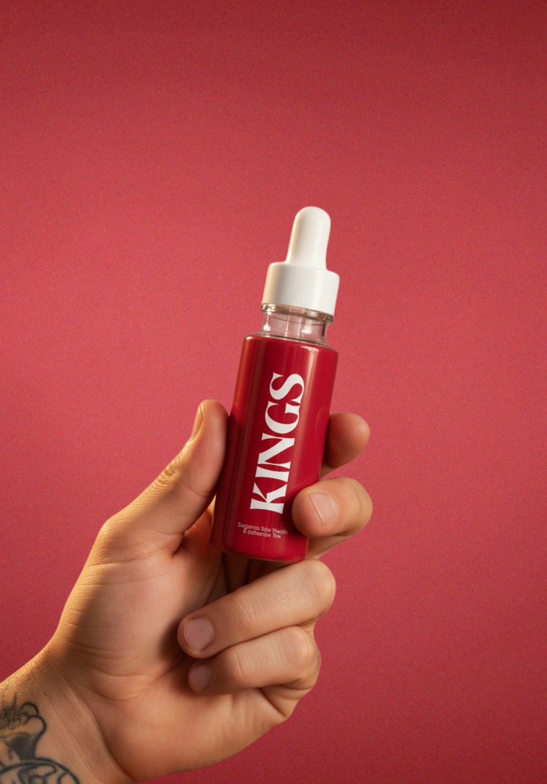 King Tanning Drops - Front View