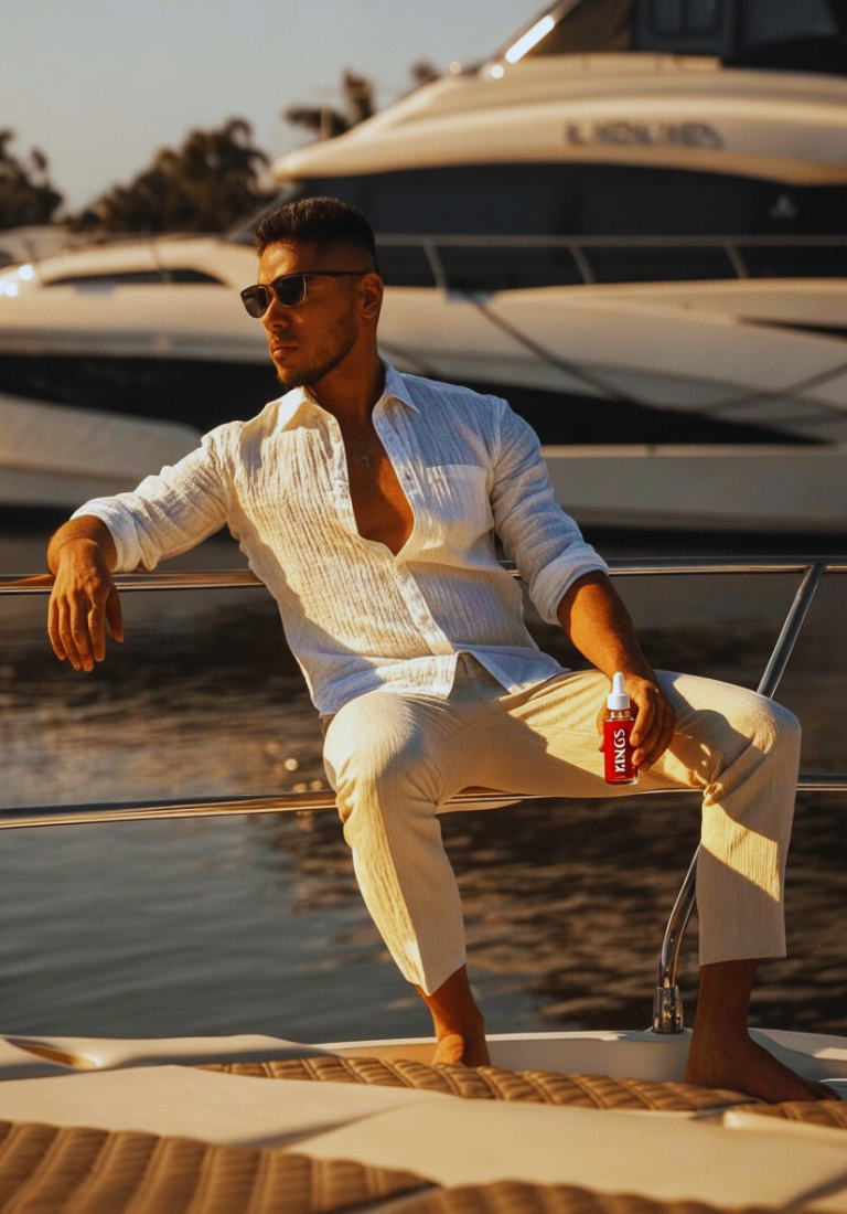 King Tanning Drops - Detail View